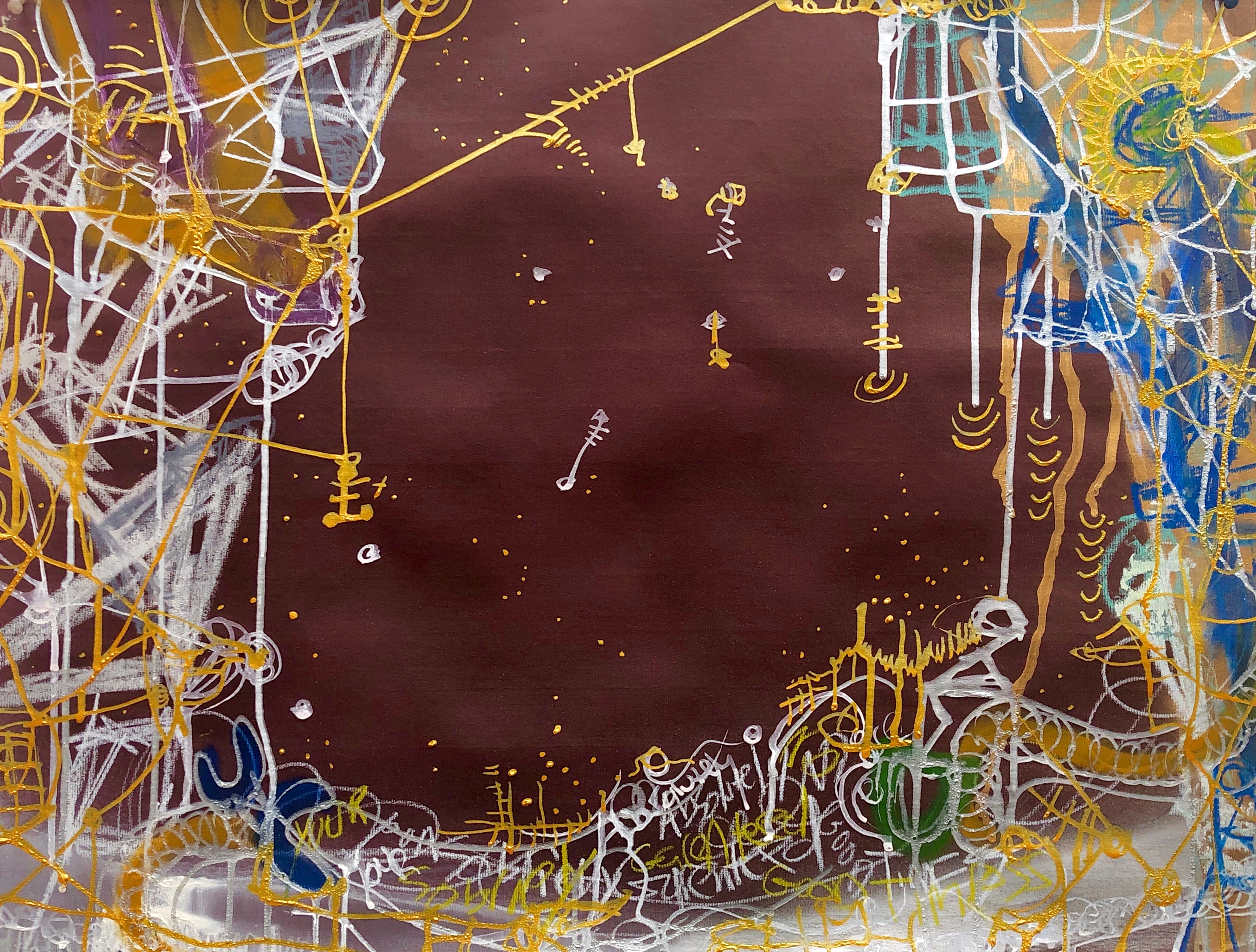 Anthony Smith, Puppet Pal Friends Be Dues Paying Dudes No. 4, 19 x 25 inches, 2019